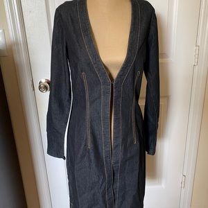 Bisou Bisou full length denim jacket